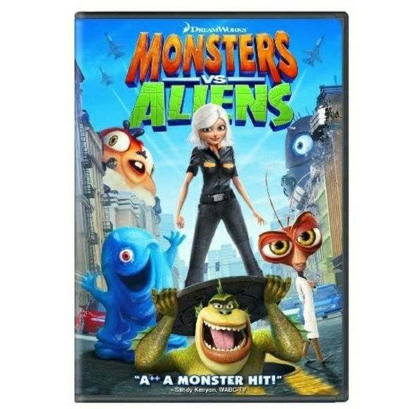 Dreamworks | Media | Nib Dreamworks Monsters Vs Aliens Dvd | Poshmark